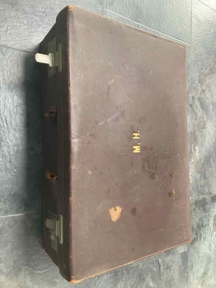 Photo of free Very old hard leather case (Bexhill on sea TN39) #1