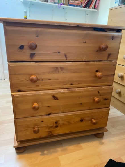 Photo of free Pine wooden drawers (Heaton NE6) #1