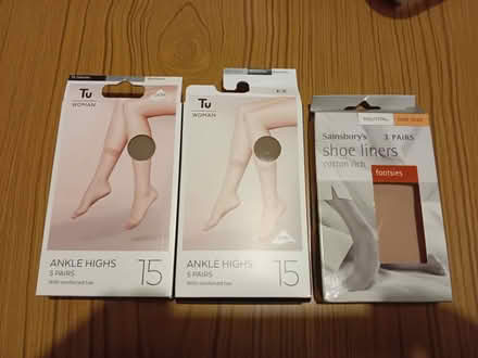 Photo of free Ankle highs & shoe liners (Station Area RG21) #1