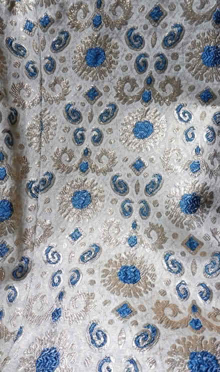 Photo of free edge-to-edge brocade waistcoat (Glasgow G43) #2