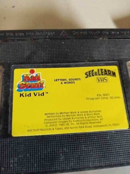 Photo of free VHS tapes (near Kuhl and Reaville) #2
