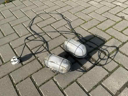 Photo of free Bulkhead style exterior lights (Barrett's Bridge PE13) #1