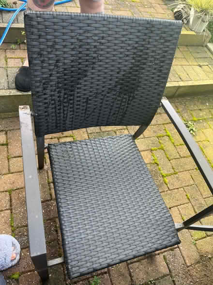 Photo of free garden table and 6 chairs (Bedworth CV12) #2