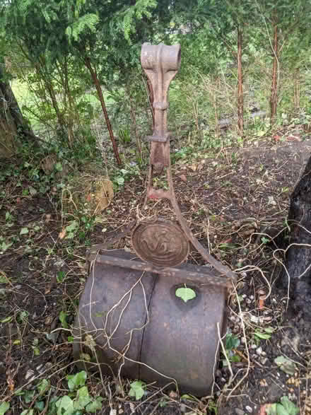 Photo of free Vintage Cast Iron garden roller (Banstead SM7) #1