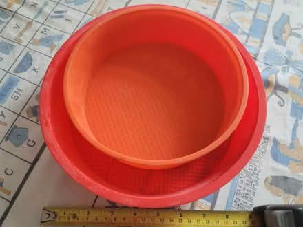 Photo of free 2 silicone cake baking 'tins' (WOKING St Johns GU21) #1