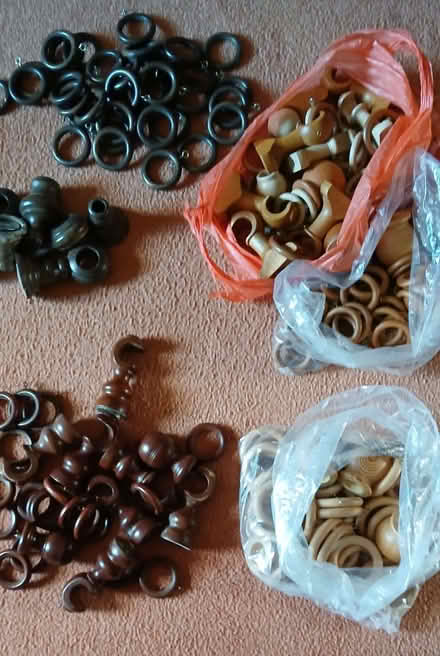 Photo of free Curtain Rings & Fittings (Whins of Milton FK7) #1