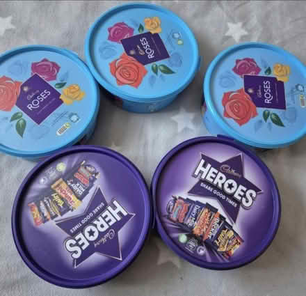 Photo of free 5 empty tubs (Leigh Park PO9) #1