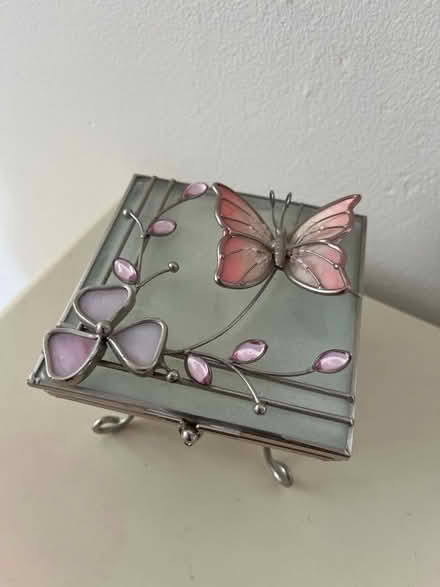 Photo of free Glass trinket box (St Mark's GL51) #1