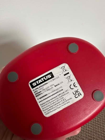 Photo of free Bluetooth speaker (Ox4 3en) #2