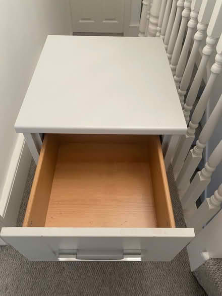 Photo of free Sharps bedside table 2 drawers (Fulham Palace Rd SW6) #3