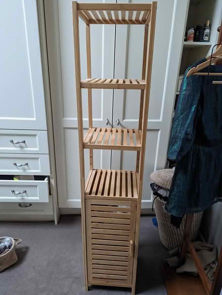 Photo of free Tall bathroom cabinet (Dalkey, near Coliemore) #1