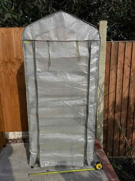 Photo of free Mini greenhouse, metal frame, polythene cover (Wake Green B13) #1
