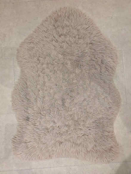 Photo of free Dunelm Faux fur rug (Bear Flat, Bath BA24) #1