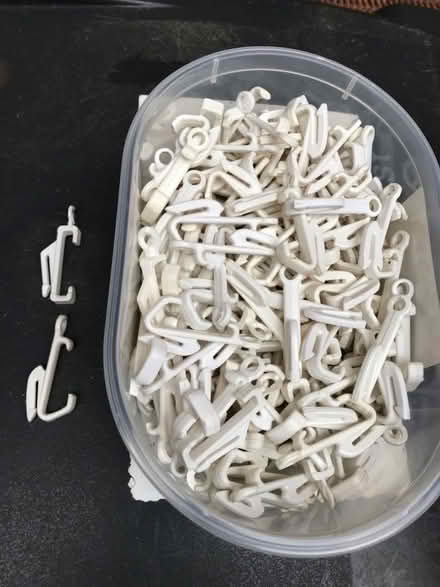 Photo of free Curtain hooks (Riddlesdown CR8) #1