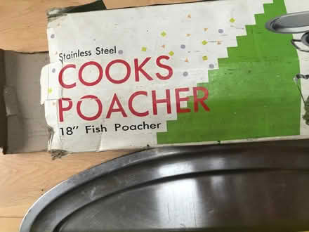 Photo of free Fish poacher and dish (Wootton OX13) #1