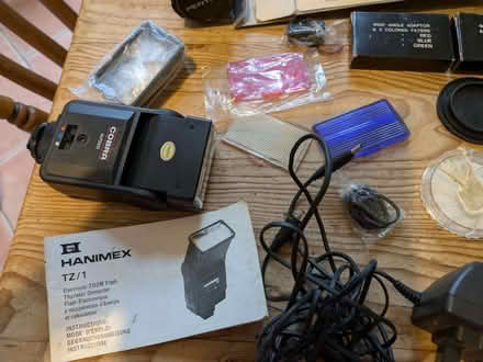 Photo of free An old Pentax Super ME camera with a lot of accessories (Park Central B15) #3