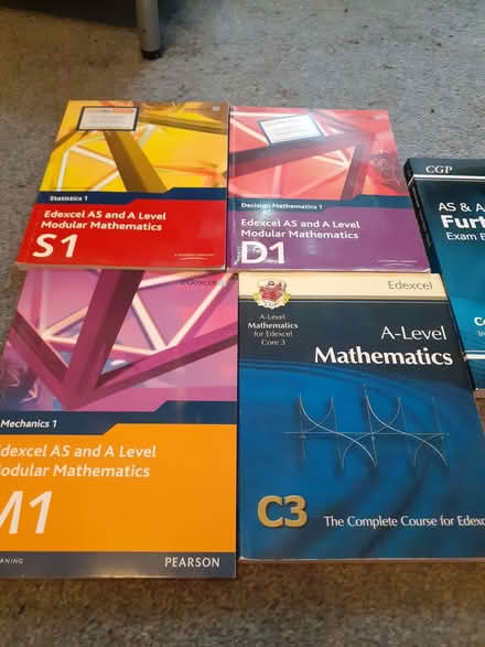 Photo of free Various Mathematical revision textbooks (Burntwood CH7) #2