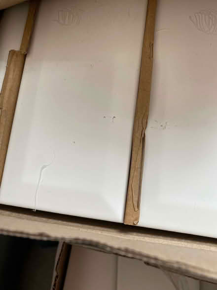 Photo of free 7 boxes of white subway tiles (3 kinds) and 2 bags of grout (Upper Sydenham SE26) #4