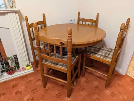 Photo of free Dining table and chairs (Kendal LA9) #1