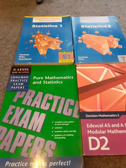 Photo of free Various Mathematical revision textbooks (Burntwood CH7) #1