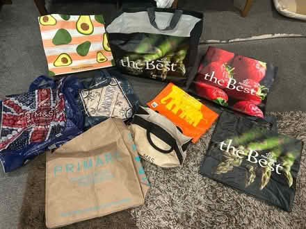 Photo of free Reusable shopping Bags (various) (TN34 Hastings) #1
