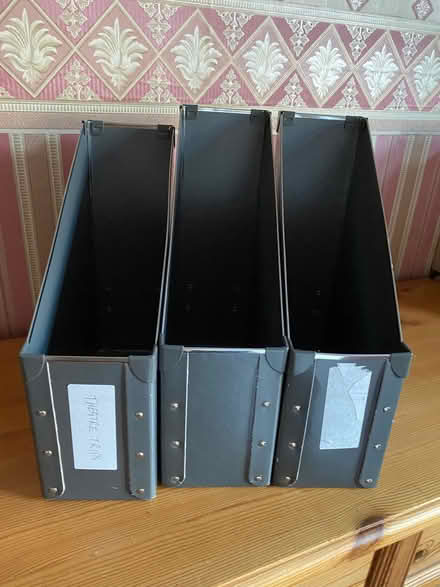 Photo of free 16 Open file boxes (Courthouse Green CV6) #2