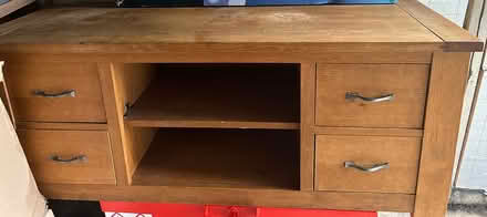 Photo of free Oak TV unit (Tovil ME15) #1