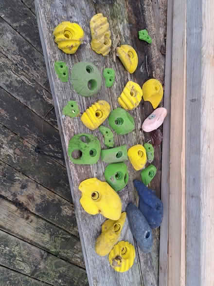 Photo of free Climbing Wall Holds (Burgess Hill) #1