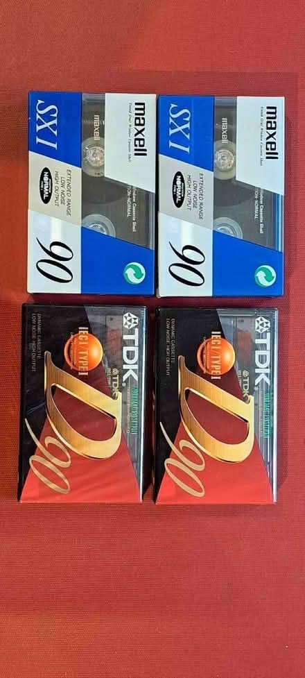 Photo of free 4 blank unopened cassette tapes (Sion Hill) #1