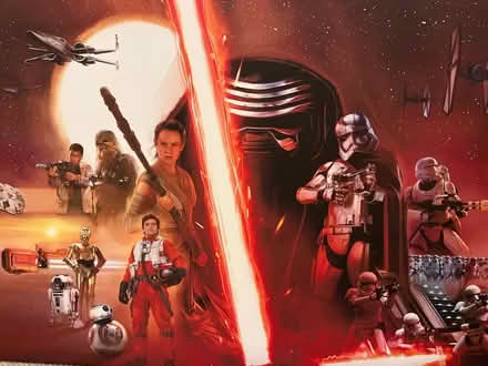 Photo of free A2 canvas - starwars (Trumpington CB2) #1
