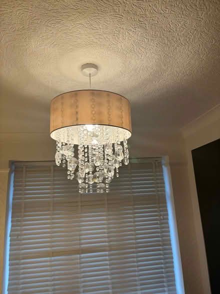 Photo of free Glass decorated Ceiling light (Hillcliffe WA4) #1