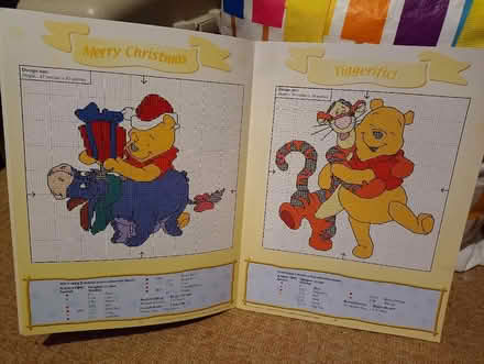 Photo of free Winnie the Pooh cross stitch pattern books (Presteigne LD8) #2