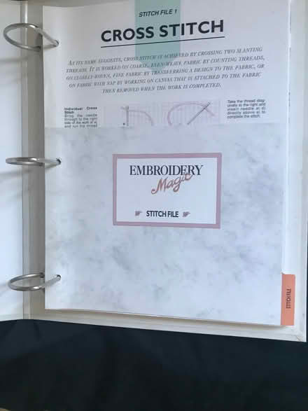 Photo of free Embroidery books etc. (Wootton OX13) #2