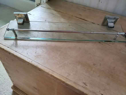 Photo of free Glass bathroom shelf (Kendal LA9) #1