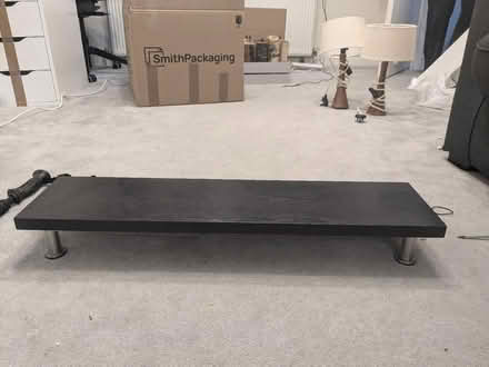 Photo of free Wooden desk shelf (Isleworth) #1