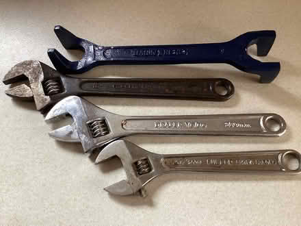 Photo of free Large adjustable spanner’s (Bearwood BH11) #1