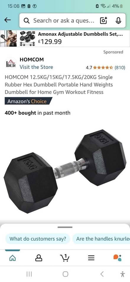 Photo of Weights (GL51) #1
