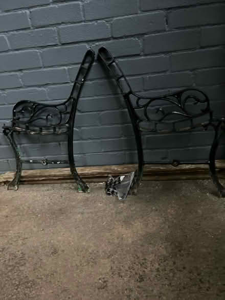 Photo of free Garden bench ends (DE56 - Duffield) #1