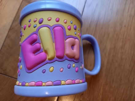 Photo of free 'ELLA' plastic cup (Cherwell Heights OX16) #1