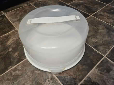 Photo of free Plastic cake cover (Northcourt OX14) #1