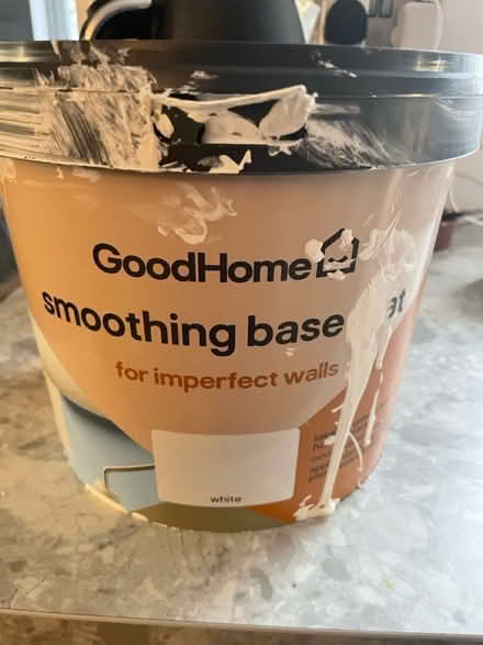 Photo of free Left smoothing base coat - whte (Whitefield (M45)) #1