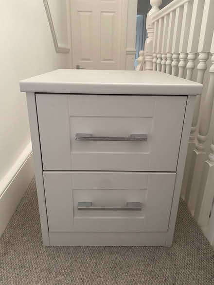 Photo of free Sharps bedside table 2 drawers (Fulham Palace Rd SW6) #1