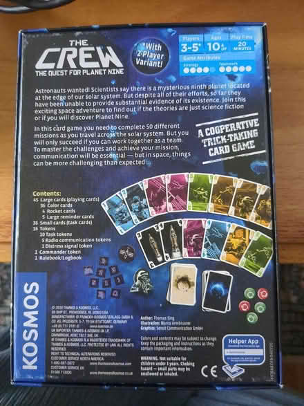 Photo of free The crew board game (Turnpike Lane, N22) #2