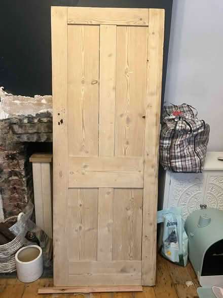 Photo of free Victorian 4 panel door (KT8) #1
