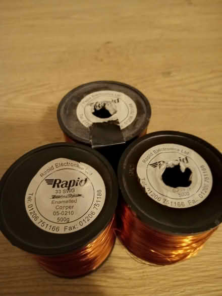 Photo of free Enamel copper wire (Stafford ST16) #1