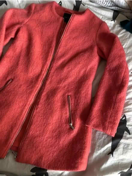 Photo of free New look coral zip coat 10 (Guildford GU1) #3