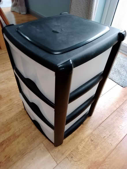 Photo of free Plastic storage drawer unit (Moreton Hall BSE) #1