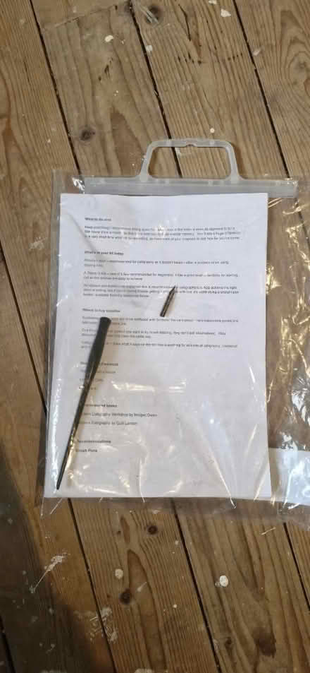 Photo of free Calligraphy / Lettering Set (Cupar, KY15) #2