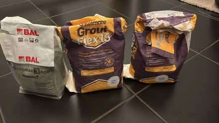 Photo of free Bags of grout (Woodhouse Eaves LE12) #1