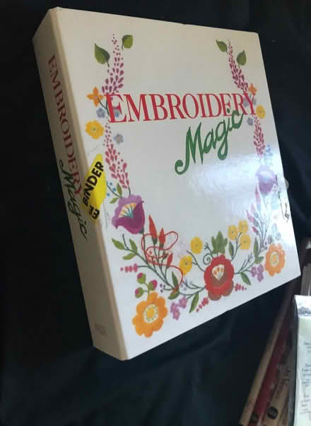 Photo of free Embroidery books etc. (Wootton OX13) #1